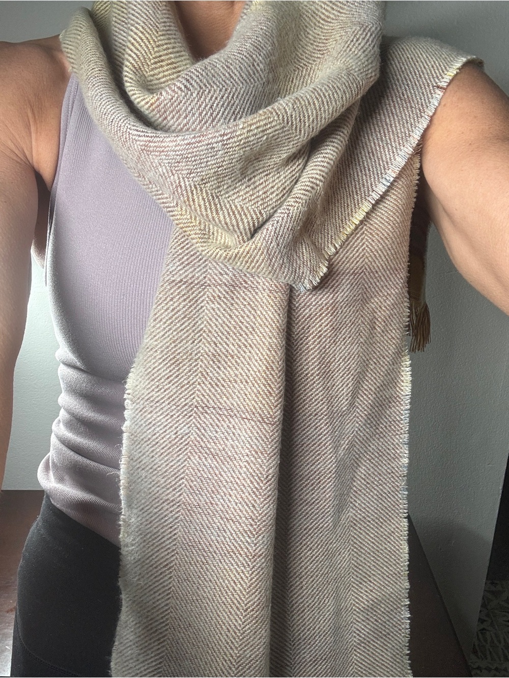 Reversible scarf - Picture 2 of 7